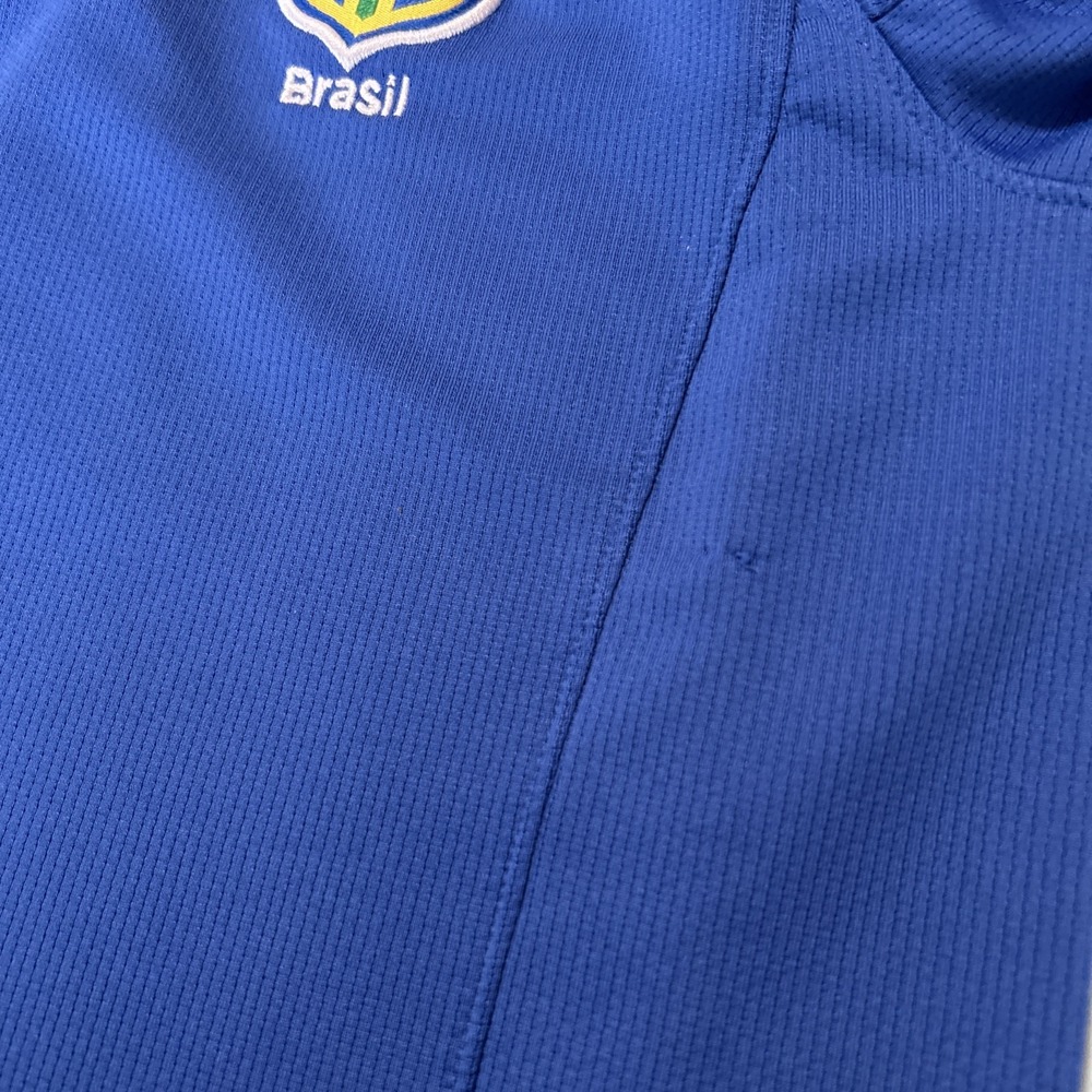 Brazil 2008/2010 Away Nike Fit Football Shirt Soccer Jersey Youth Size 13/15 XL - Picture 8 of 9